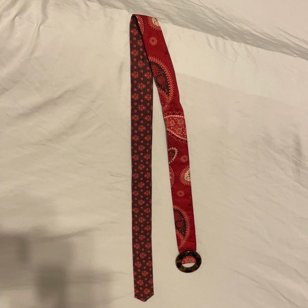 Vera Bradley reversible fabric belt